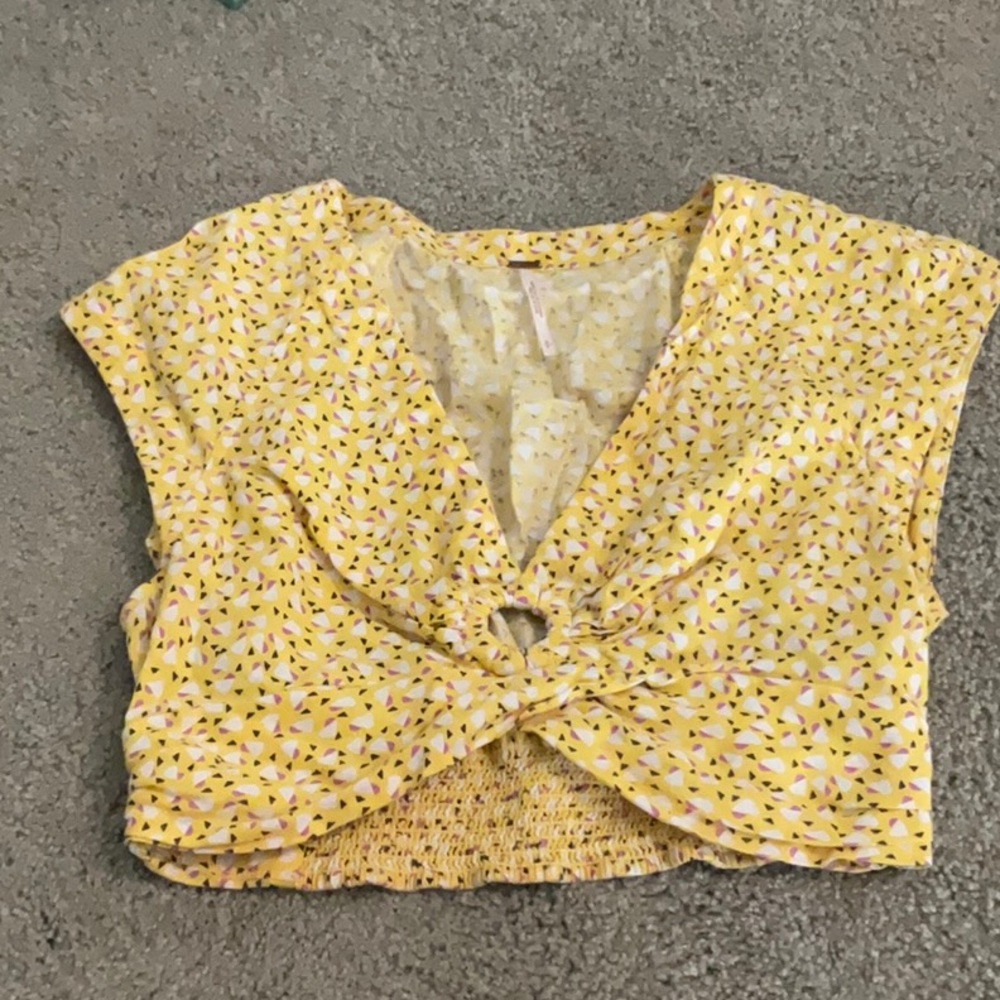 Free people crop top small